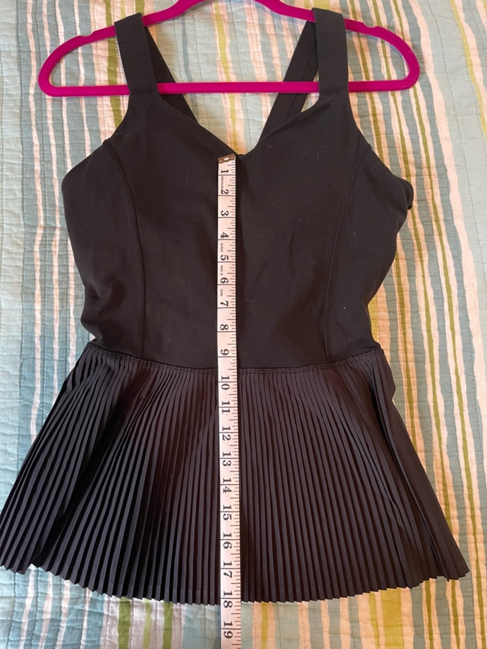 Lululemon City Peplum Top - Black
